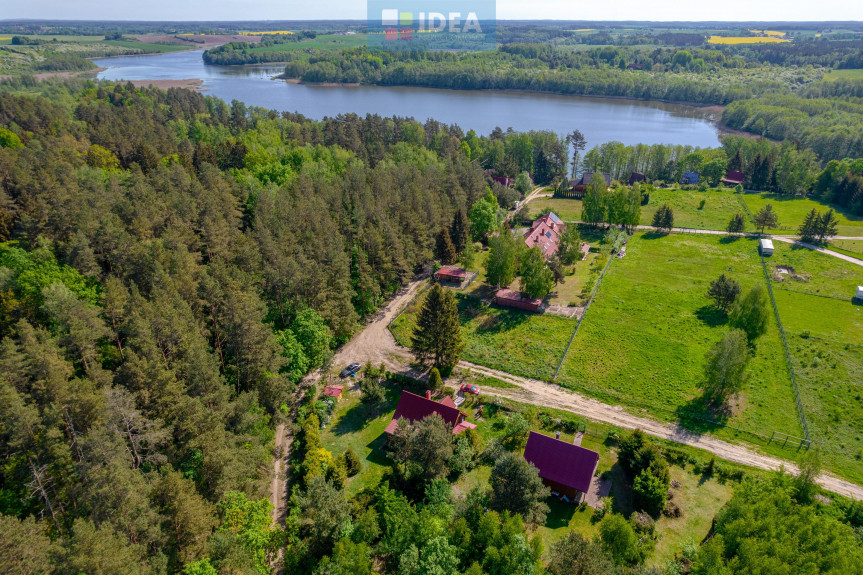 Olsztyński, Barczewo, Sapunki, Sapunki - dom nad jeziorem - cisza i spokój