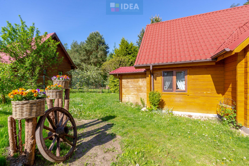 Olsztyński, Barczewo, Sapunki, Sapunki - dom nad jeziorem - cisza i spokój